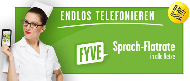Fyve Prepaid Sprach-Flatrate