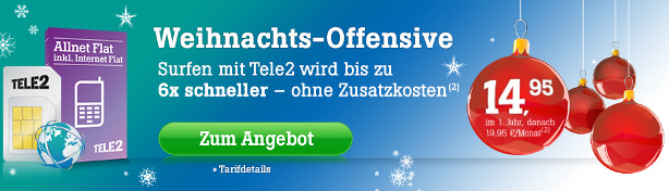 Tele2 Allnet Flat 42 MBit/s