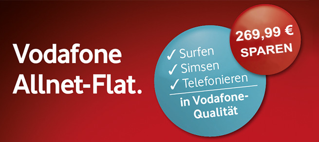 Vodafone Allnet-Flat Aktion